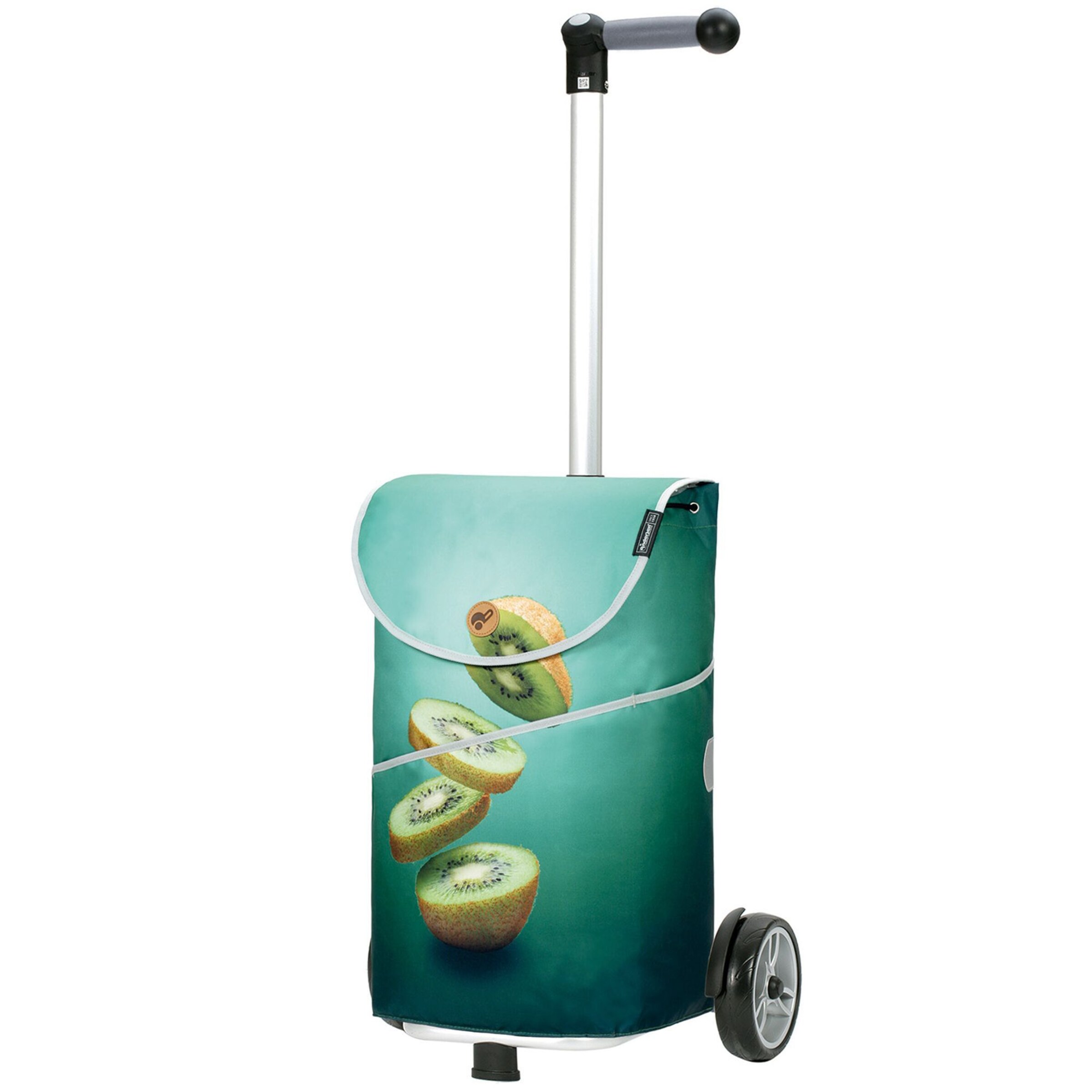 Andersen Shopper Trolley 'Unus Shopper MIX A10 ' in Groen: voorkant