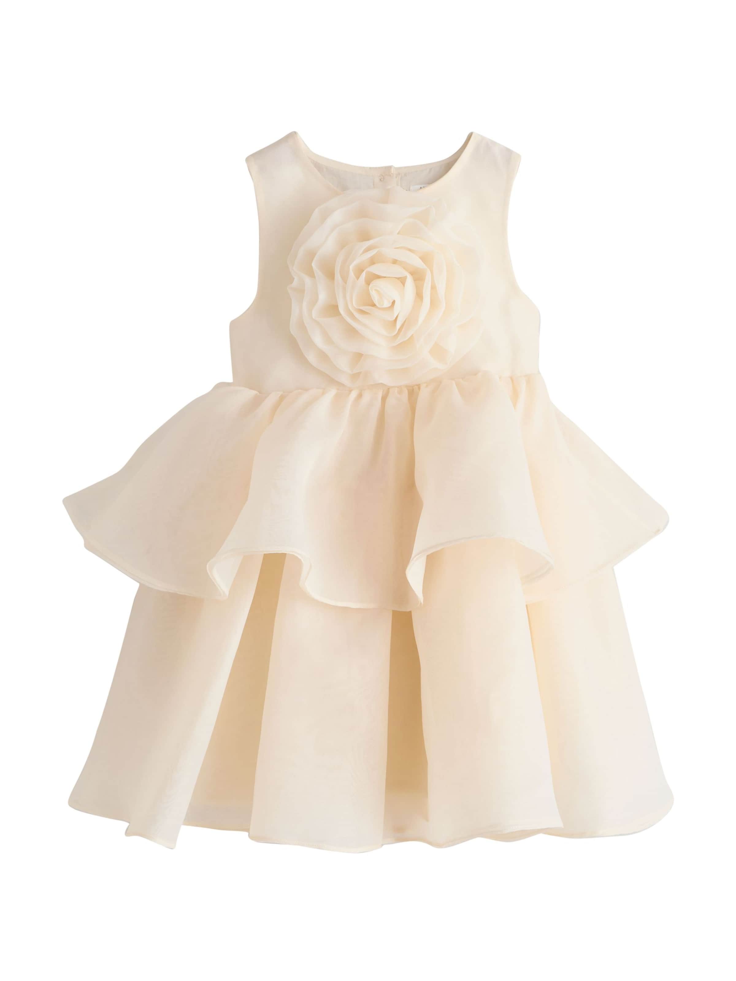 Next Jurk in Beige: voorkant