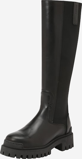 Cizme PAVEMENT pe negru, Vizualizare produs