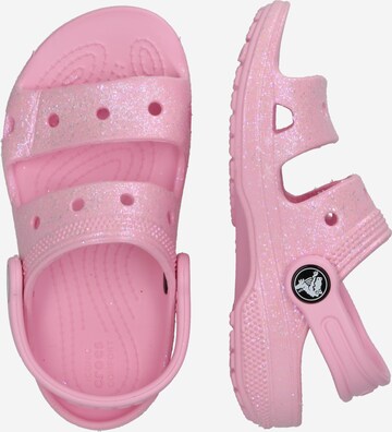 Sandalo di Crocs in rosa