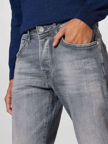 Goldgarn regular Jeans i grå