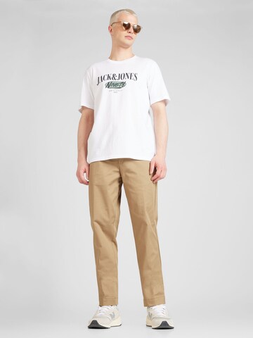 T-Shirt JACK & JONES en beige