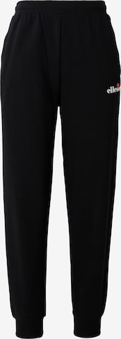 ELLESSE Tapered Housut 'Majana 2' värissä musta: etupuoli