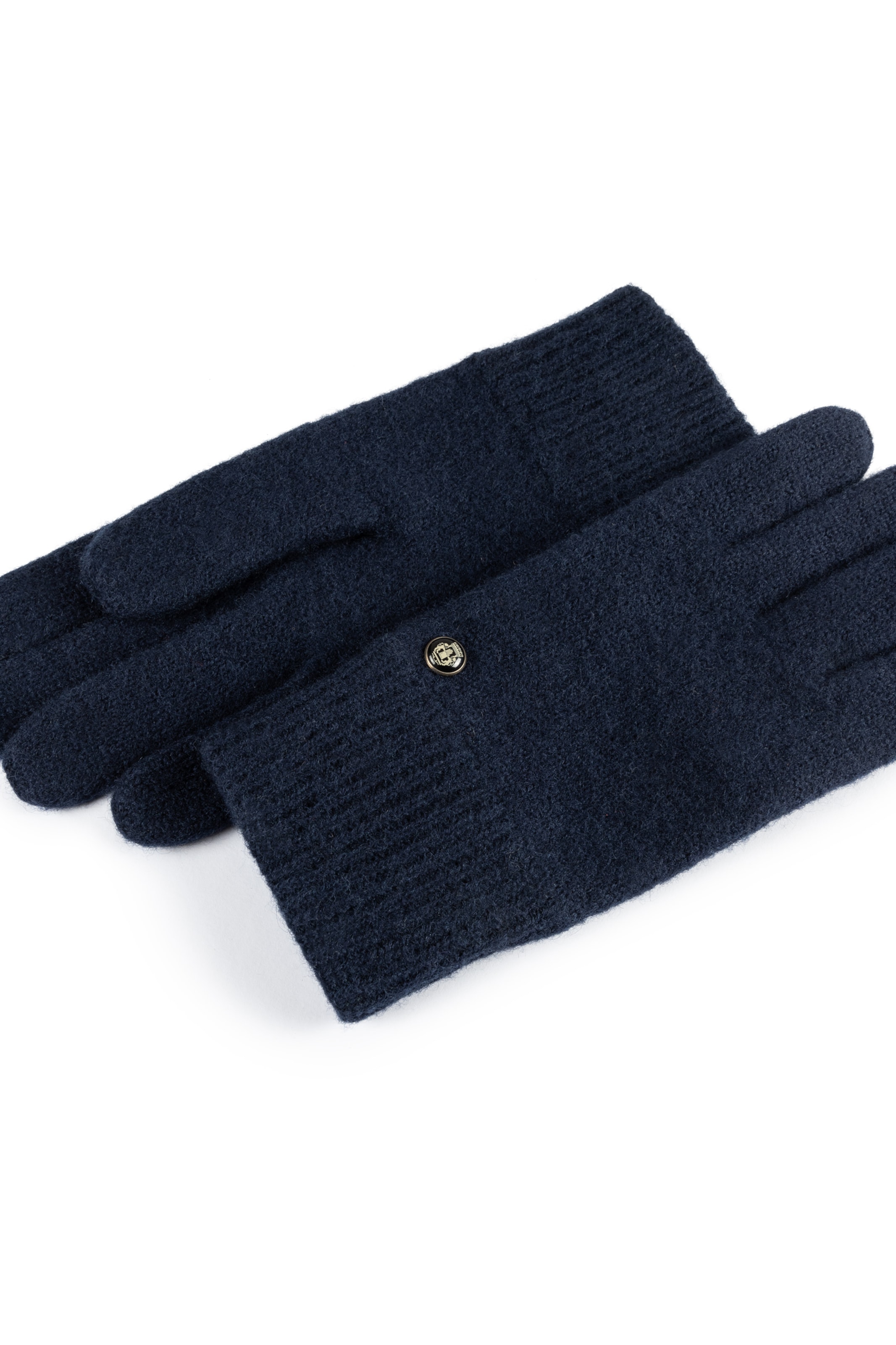 Mezzoguanti 'KASCHMIR WALKHANDSCHUH' di Roeckl in blu