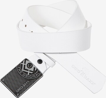 CIPO & BAXX Belt in White