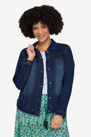 Angel of Style Between-Season Jacket in Blue: front