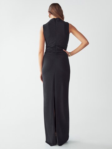 BWLDR Evening dress 'LANA MAXI DRESS' in Black: back