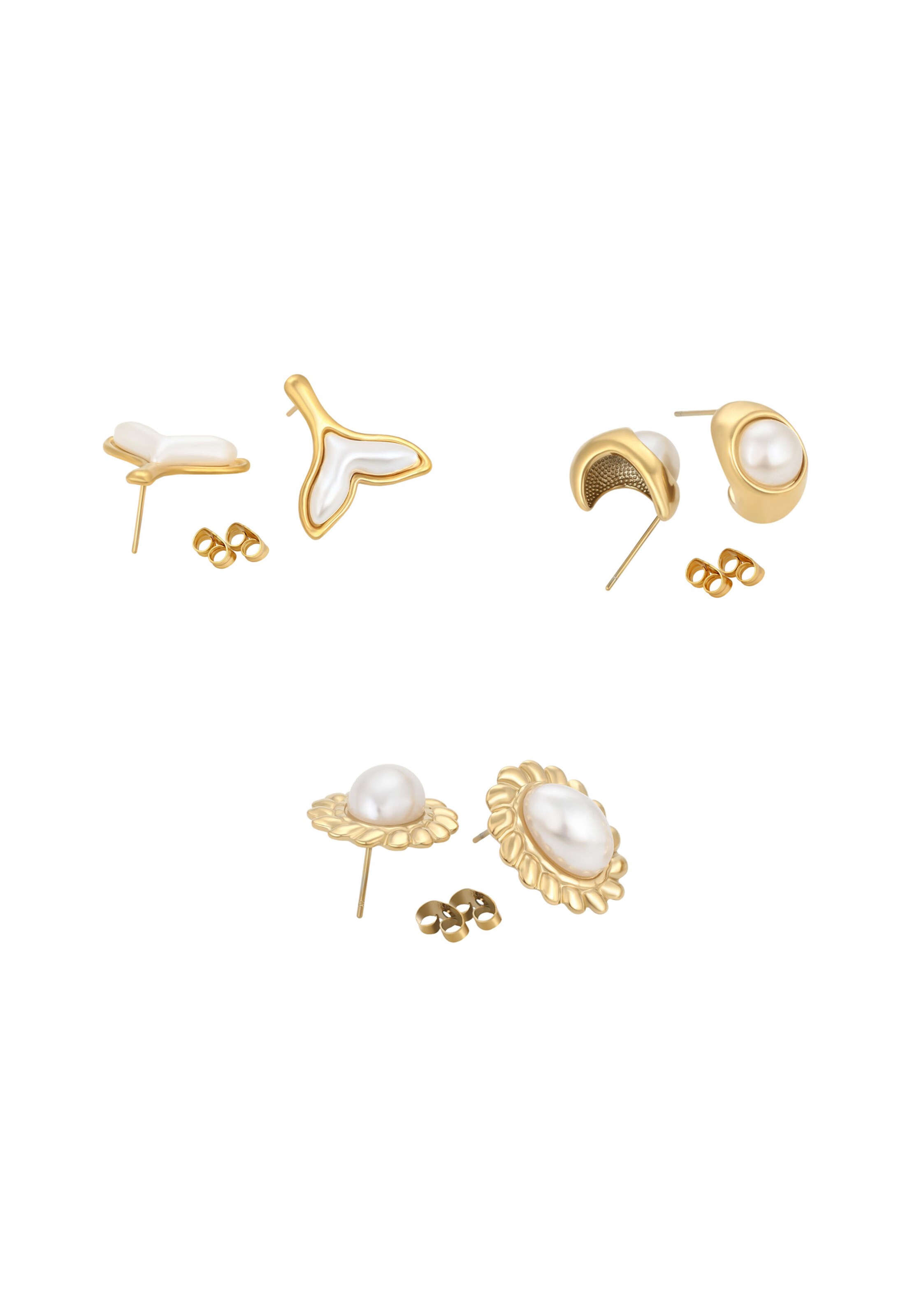 faina Earrings in Gold
