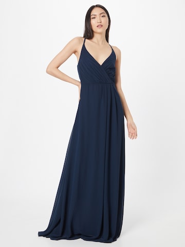 STAR NIGHT Evening dress in Blue: front