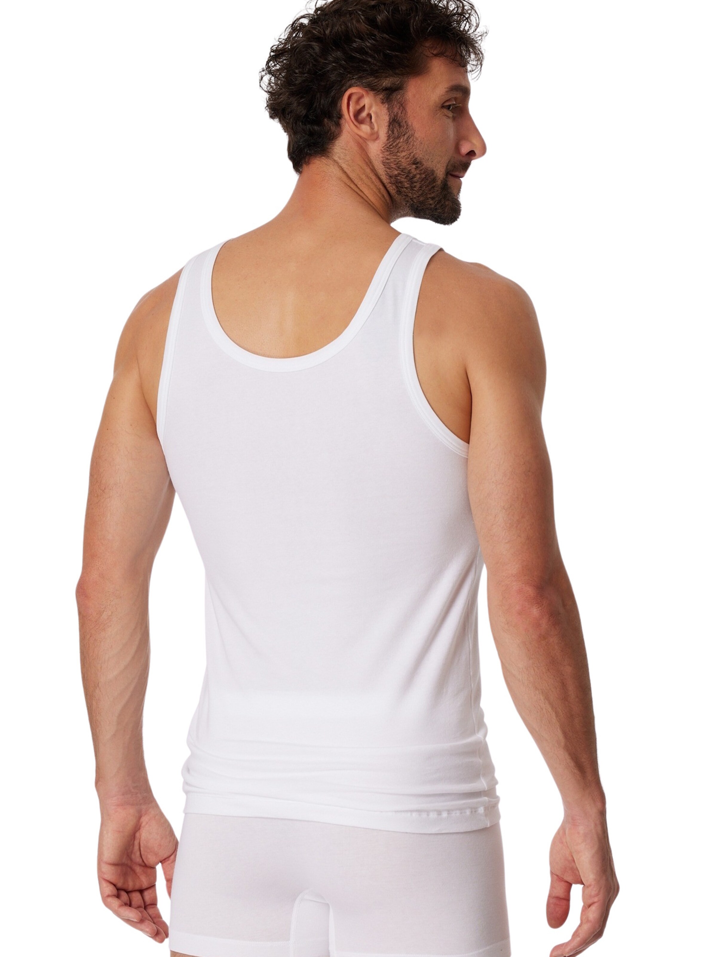 SCHIESSER Onderhemd in Zwart