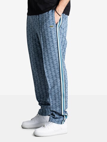 LACOSTE Regular Broek in Blauw