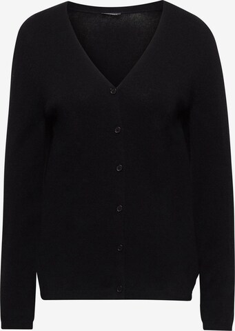 Cardigan Goldner en noir : devant