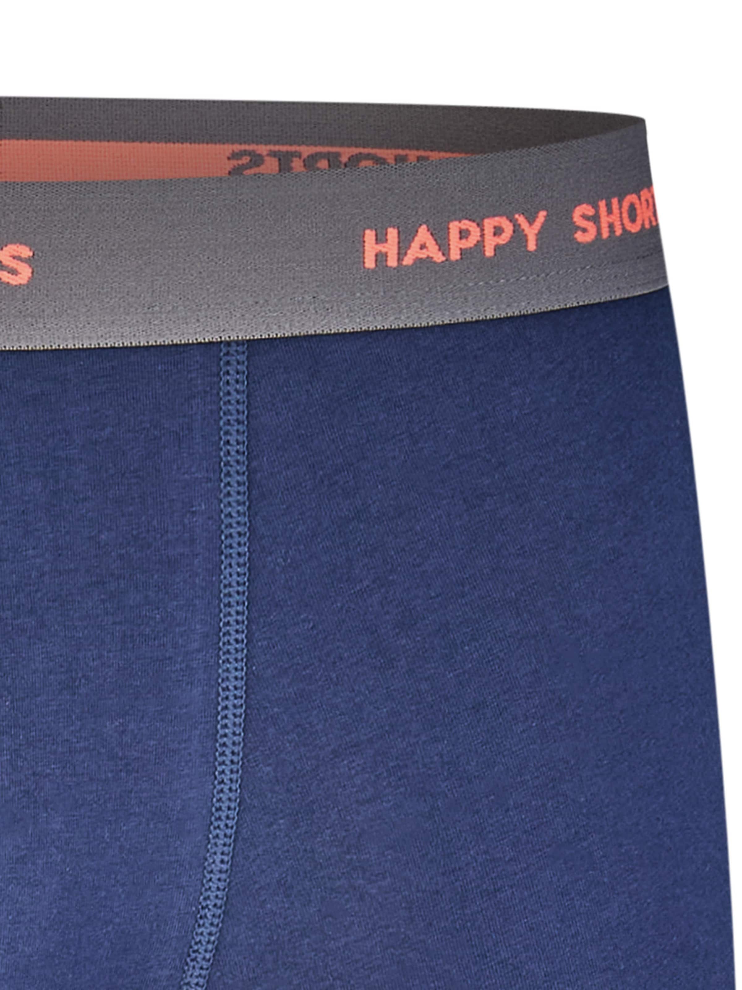 Boxers ' Jersey ' Happy Shorts en bleu