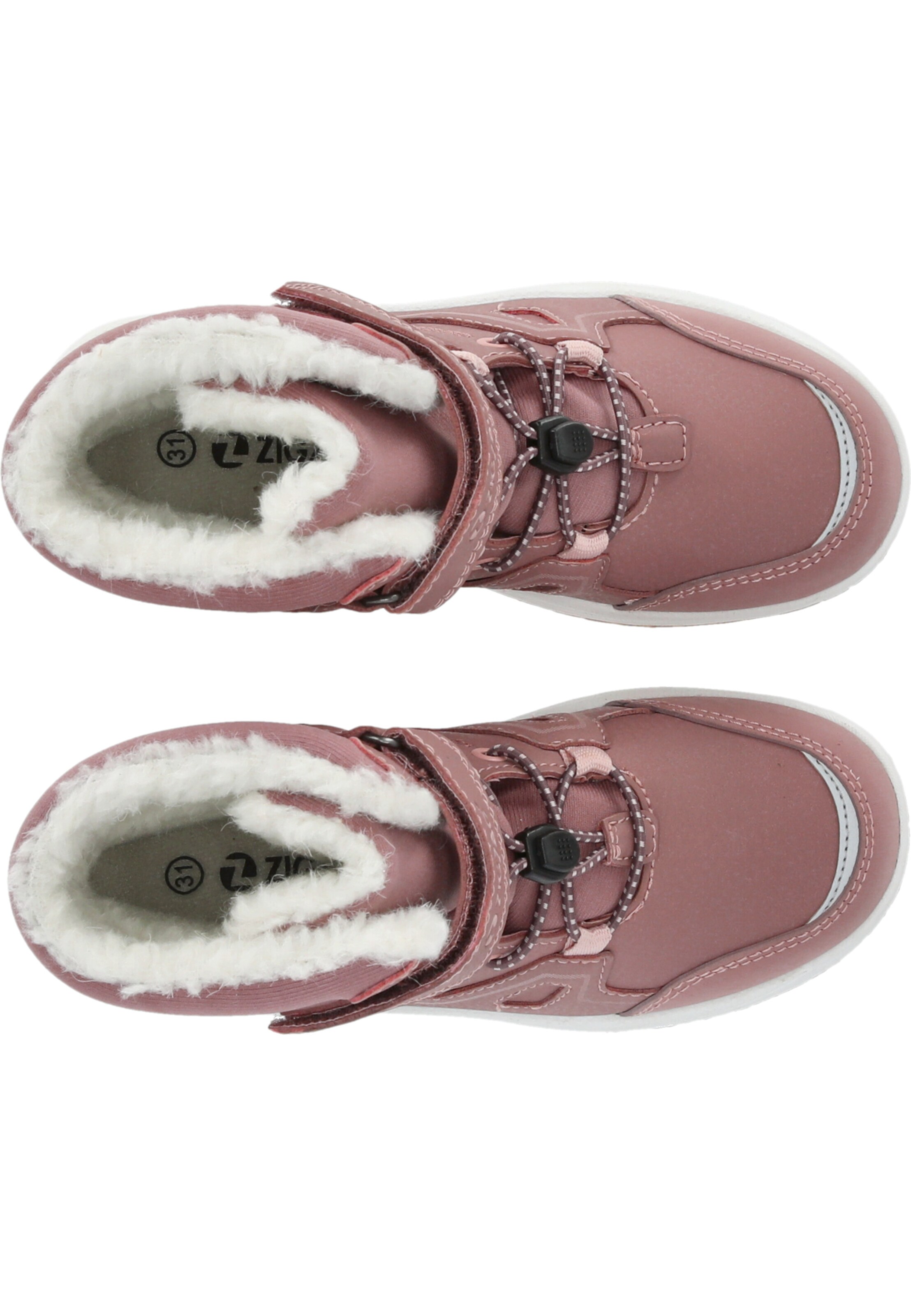 ZigZag Snow Boots 'Rincet' in Pink