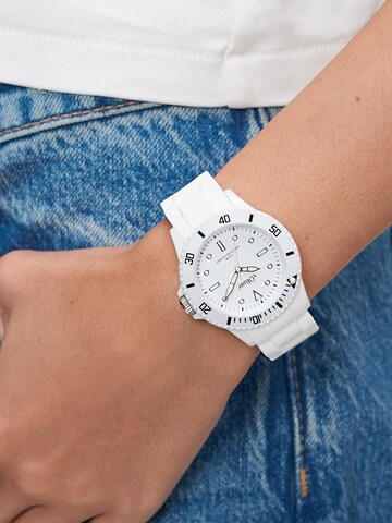 s.Oliver Analog Watch in White