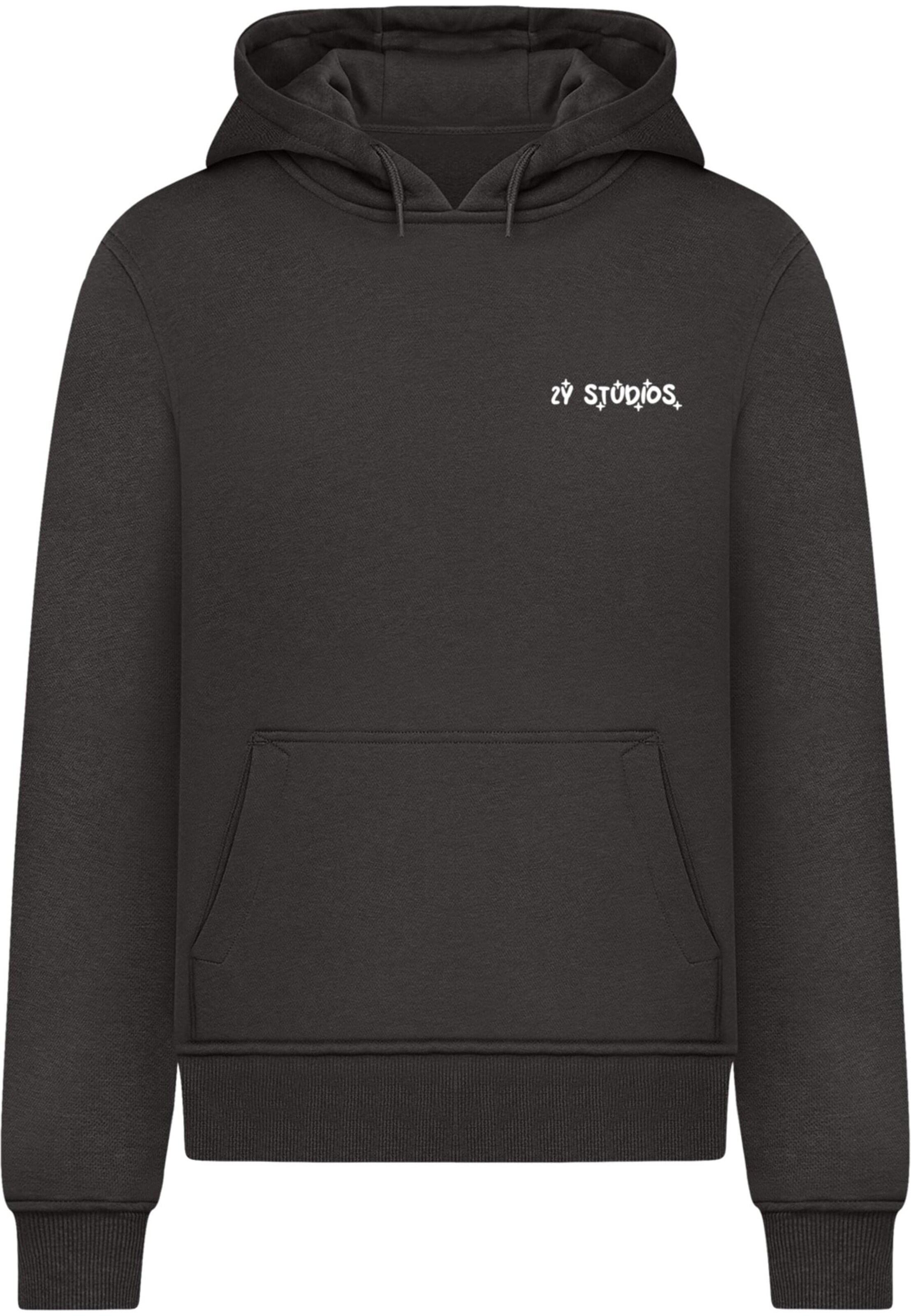 Sweat-shirt 'Thoughts' 2Y Studios en noir : devant