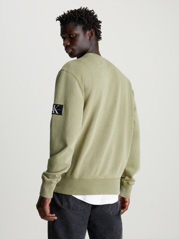 Calvin Klein Jeans Regular Sweatshirt in Groen