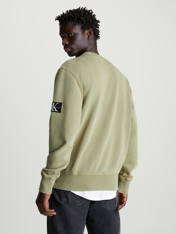 Calvin Klein Jeans Regular Sweatshirt in Green
