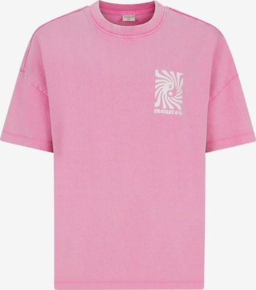 PROTEST Shirt 'PRTVIVAO' in Roze: voorkant