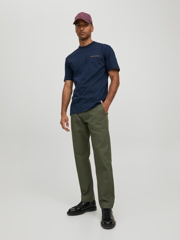 JACK & JONES Szabványos Chino nadrág 'Royal Workwear' - zöld