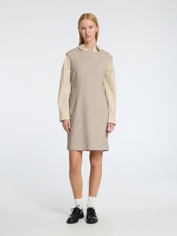 SELECTED - Vestido en beige