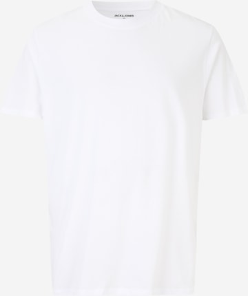 balta Jack & Jones Plus Marškinėliai 'JJEBradley': priekis