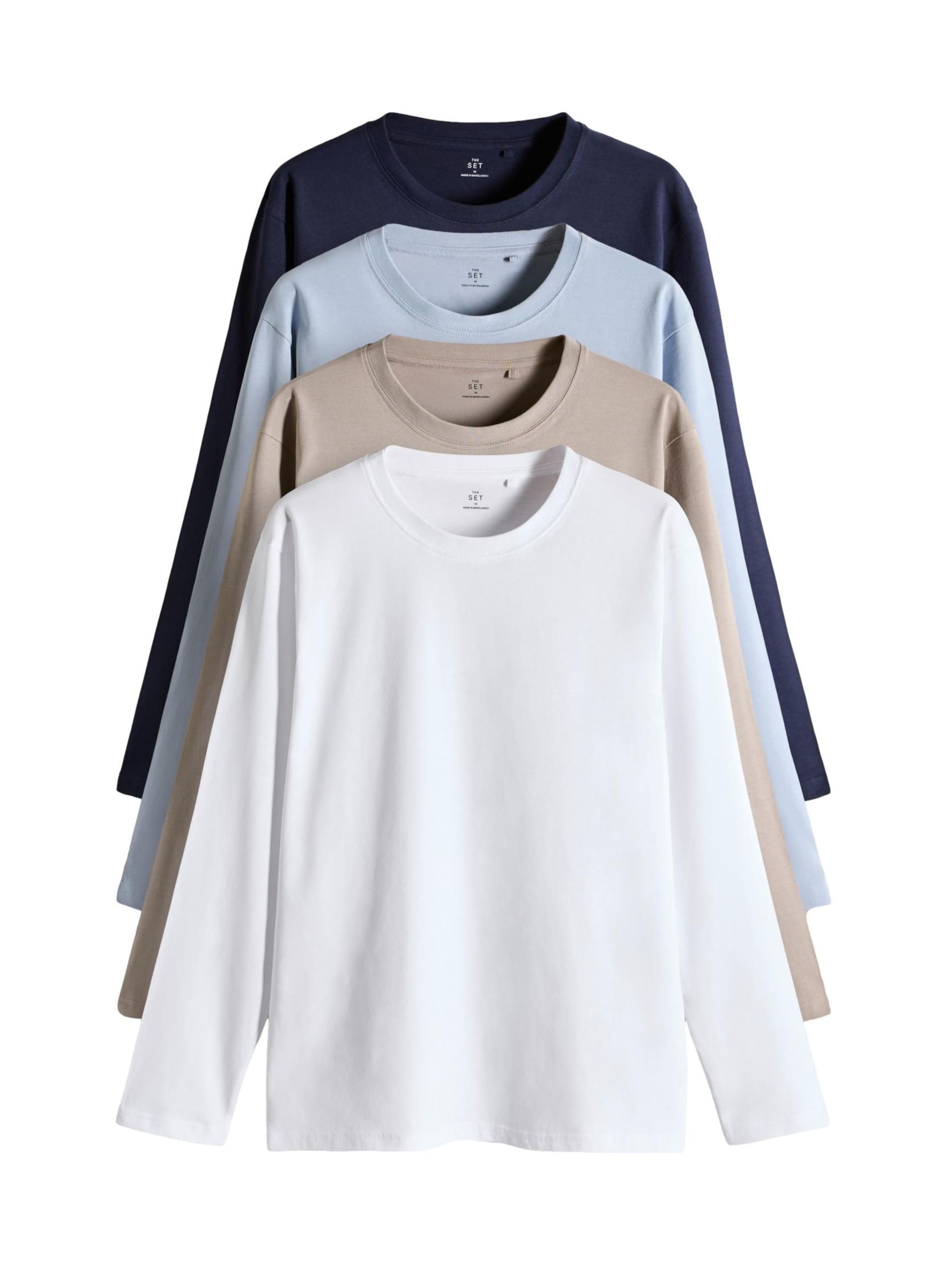 The Set Majica | modra barva: sprednja stran