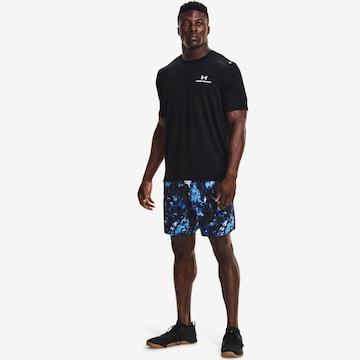 T-Shirt fonctionnel 'Rush Energy' UNDER ARMOUR en noir