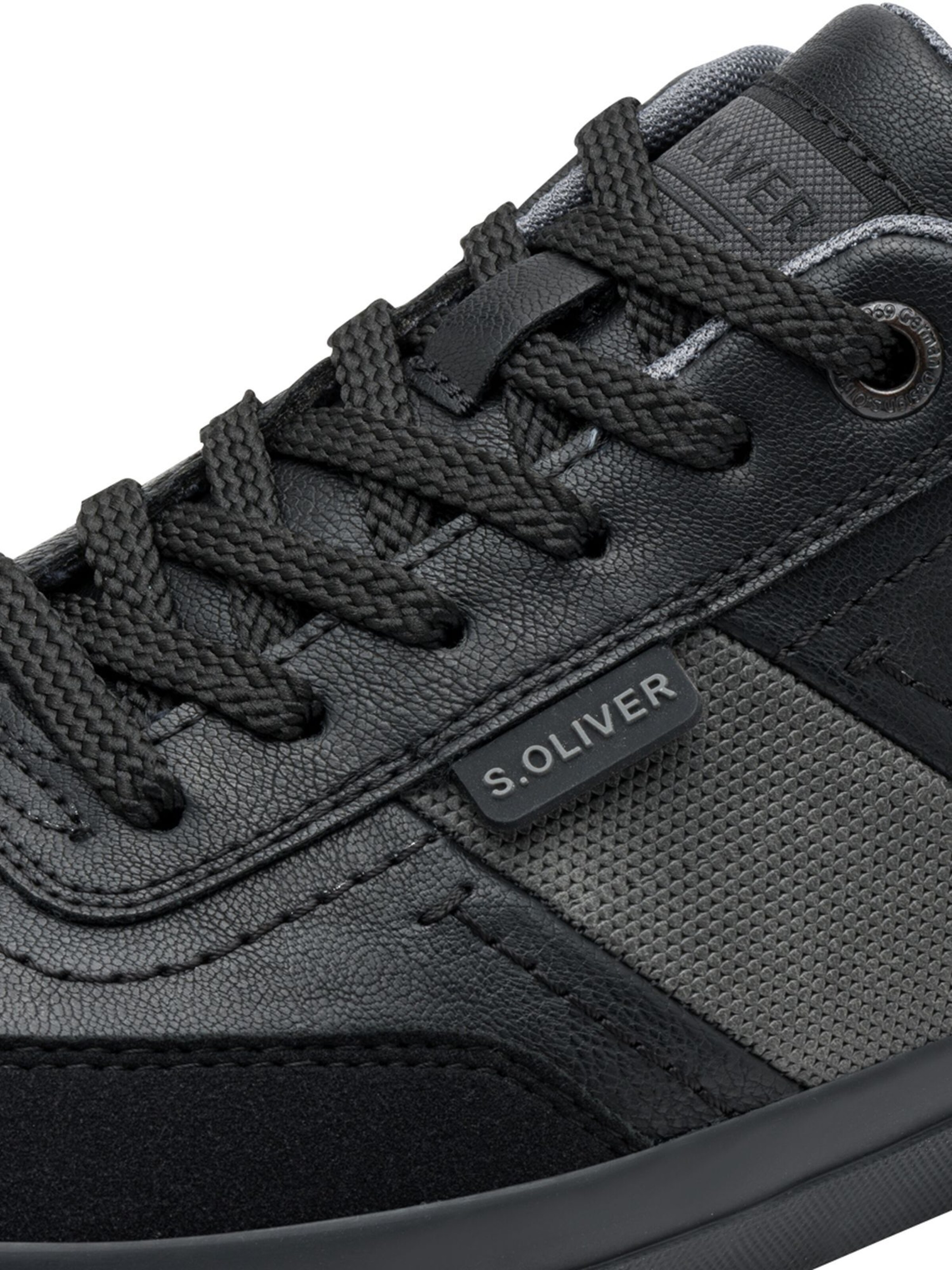 s.Oliver Sneaker in Schwarz