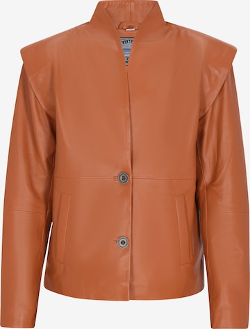 Giacca di mezza stagione di DreiMaster Vintage in marrone: frontale