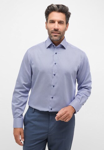 ETERNA Regular fit Business Shirt in Blue: front