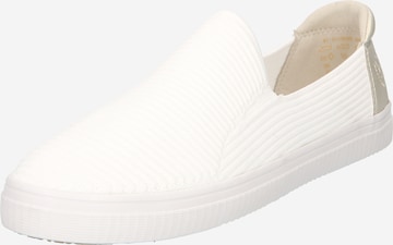 bugatti - Sapato Slip-on 'Level' em branco: frente