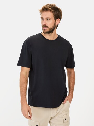 CAMEL ACTIVE Kurzarm T-Shirt mit Print in Blau