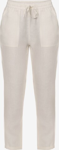 Loosefit Pantaloni 'NOLINO' di TATUUM in bianco: frontale