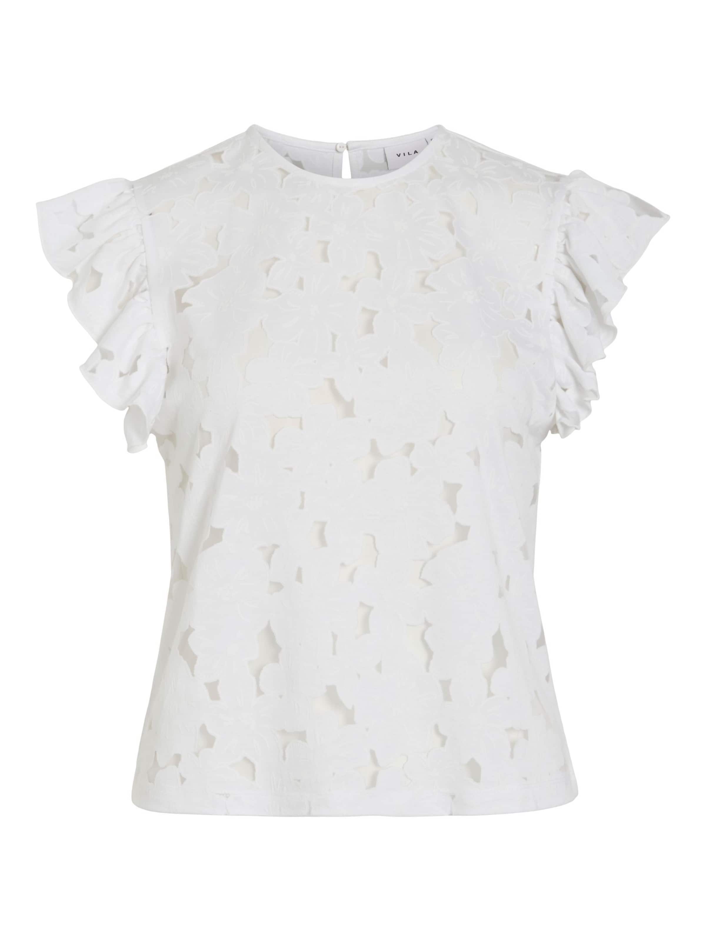 VILA - Blusa 'VIFia' en blanco: frente