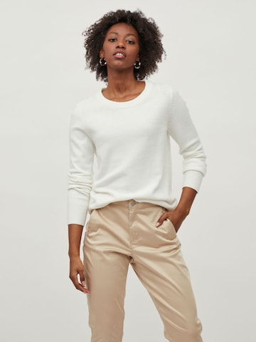 VILA Sweater 'Ril' in White: front