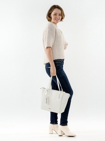 Shopper 'Brooke' di Emily & Noah in bianco: frontale