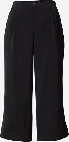 Wide leg Pantaloni con pieghe di VERO MODA in nero: frontale