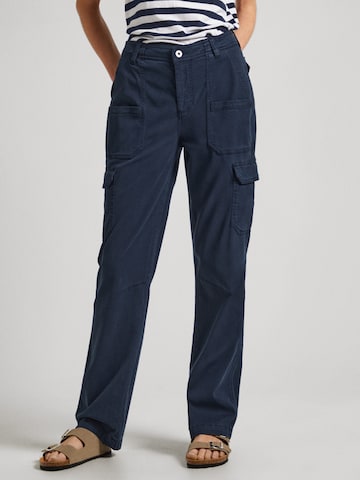 Pepe Jeans Regular Pants 'TIARA' in Blue: front
