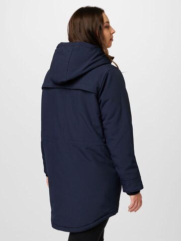 ONLY Carmakoma Between-seasons coat 'Maastricht' in Blue