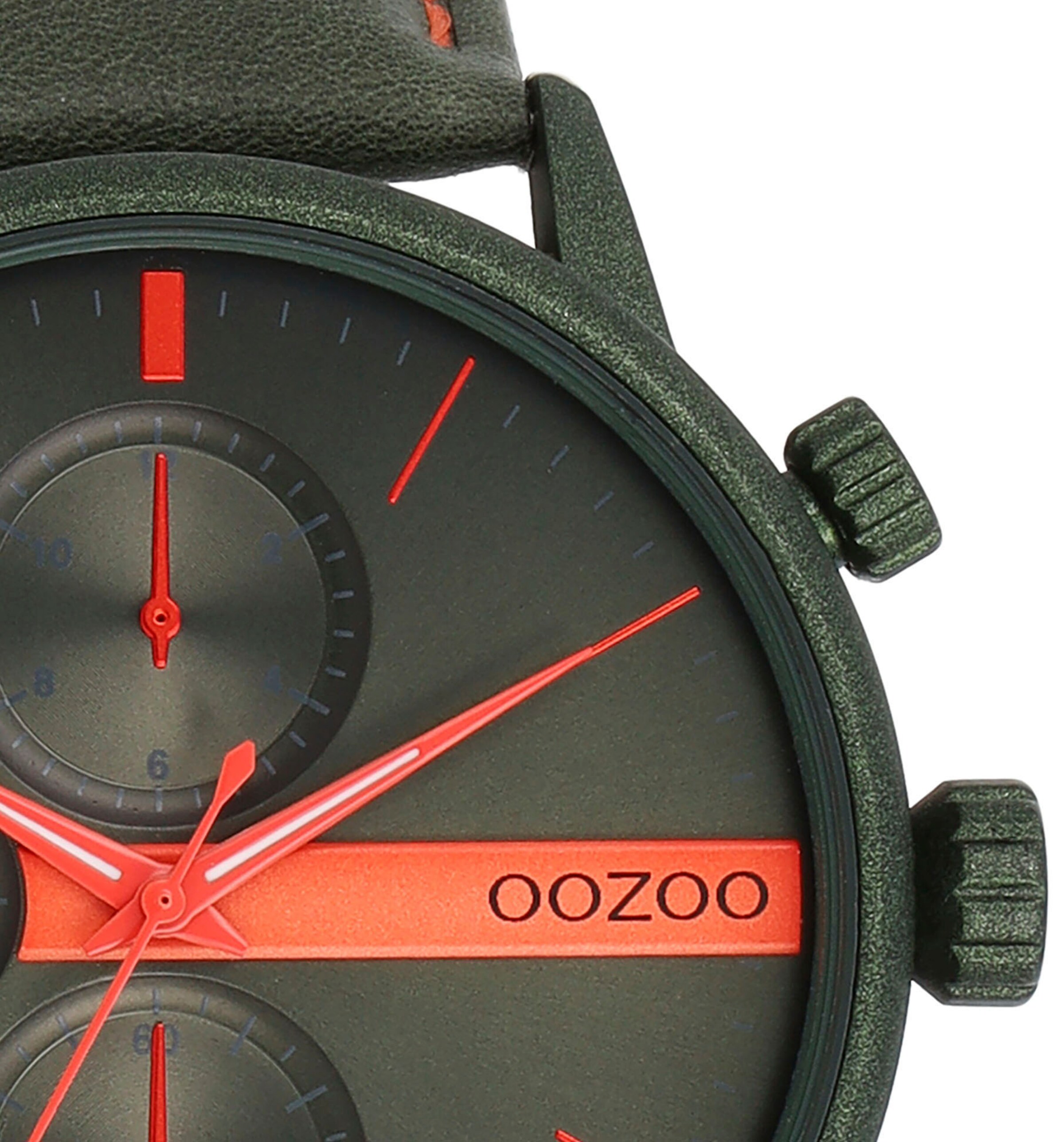 OOZOO Analog Watch in Green