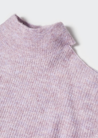 MANGO TEEN Sweter 'Cutwarm' w kolorze fioletowy