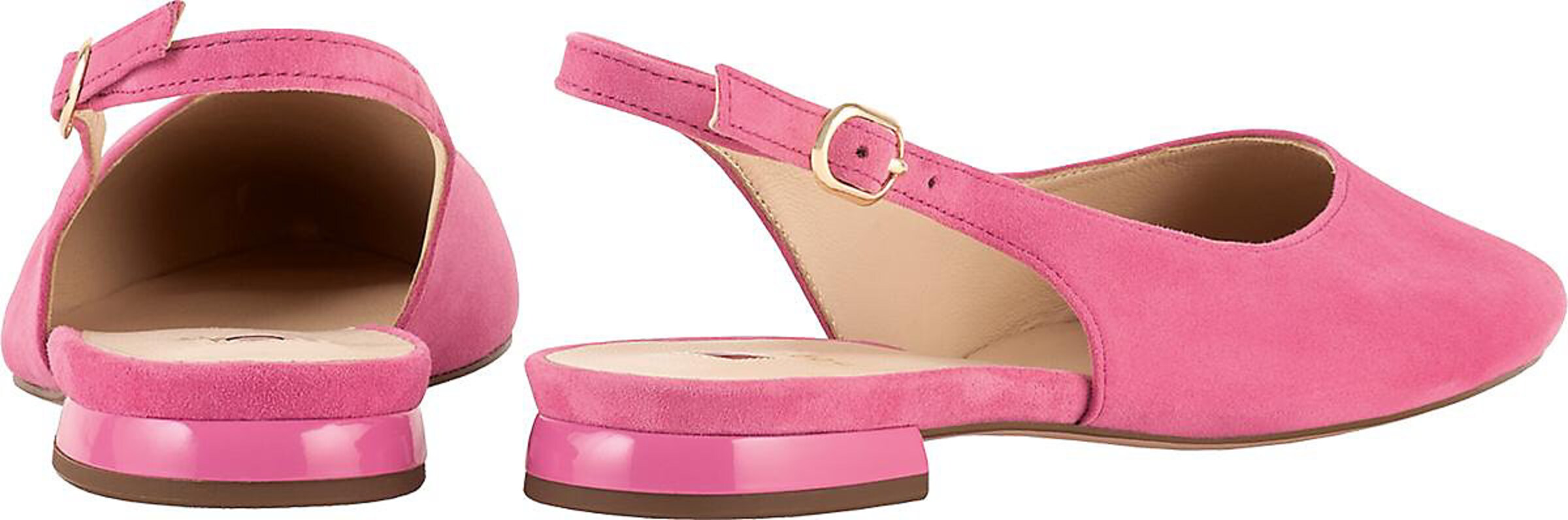 Ballerines 'Mona' Högl en rose