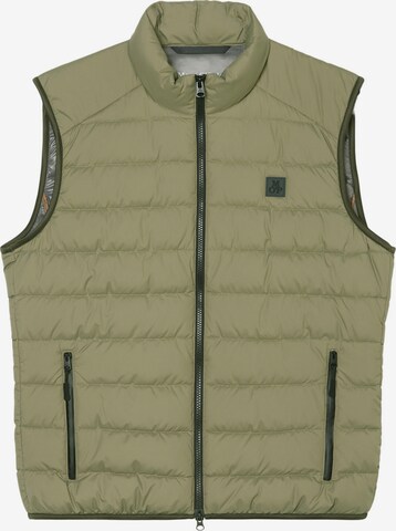 Gilet Marc O'Polo en vert : devant