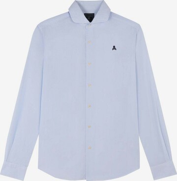 Scalpers Regular fit Button Up Shirt 'Elisée I' in Blue: front