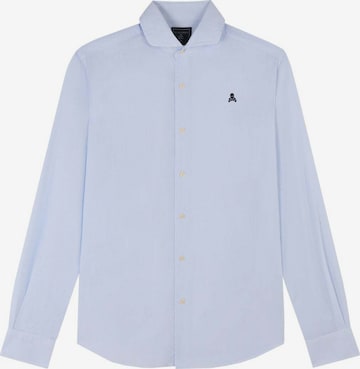 Scalpers Regular fit Button Up Shirt 'Elisée I' in Blue: front