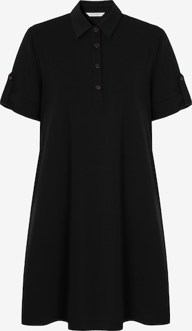 TATUUMHaljina - crna boja: prednji dio