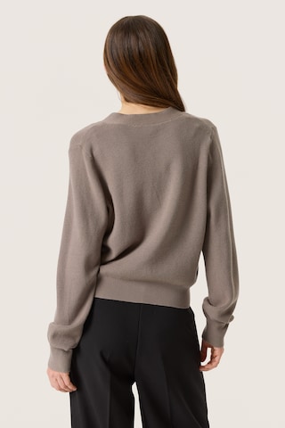 Cardigan 'Sina' SOAKED IN LUXURY en gris