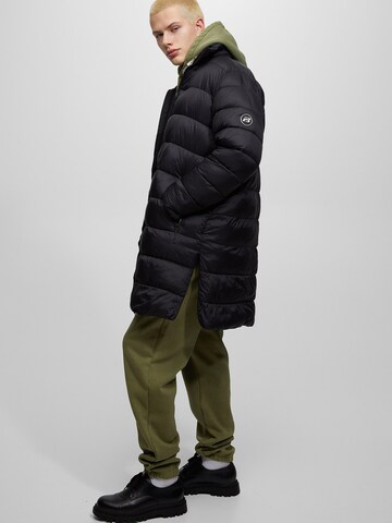 Pull&Bear Winterjas in Zwart