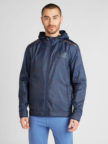 EA7 Emporio Armani Sportjacke in Blau: predná strana